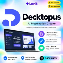 Подписка Decktopus PRO/Бизнес на 1 месяц
