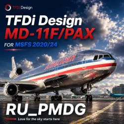 TFDI MD-11F and passengers for MSFS 2020/24
