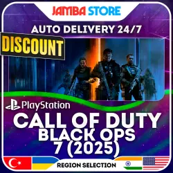 Call of Duty: Black Ops 7 · PS4/PS5 · TR/IN/PL/US · AUTO 24/7 · DISCOUNT 13.08