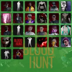 Vampire The Masquerade Bloodhunt Twitch Drops 26 items