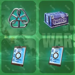 World of Warships Twitch Drops 4 items