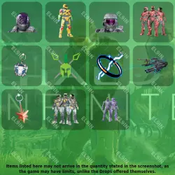 Halo Infinite Твич Дропсы 11 предметов