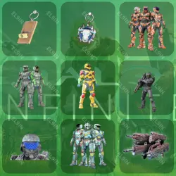 Halo Infinite Twitch Drops 9 items