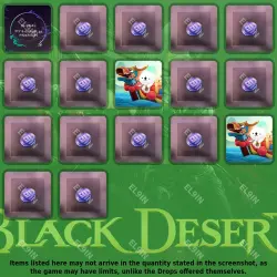 Black Desert Twitch Drops 17 items