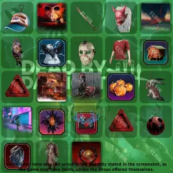 Dead by Daylight Twitch Drops 23 items