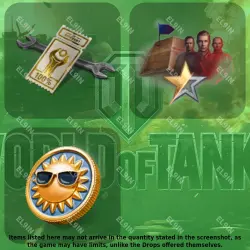 World of Tanks Твич Дропсы 3 предметов