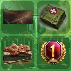 World of Tanks Twitch Drops 4 items