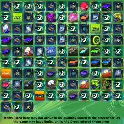 Rocket League Твич Дропсы 102 предметов