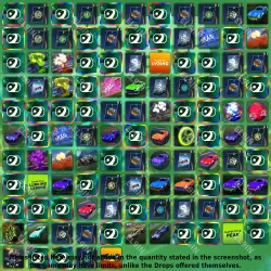 Rocket League Twitch Drops 115 items