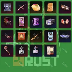 Rust Твич Дропсы 19 предметов