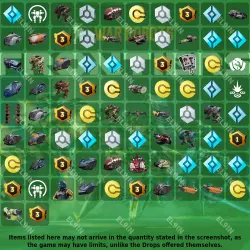 War Robots Frontiers Твич Дропсы 82 предметов