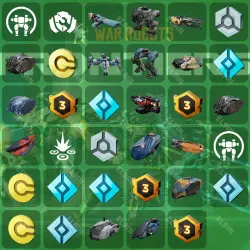 War Robots Frontiers Twitch Drops 35 items