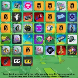 Fortnite Twitch Drops 38 items