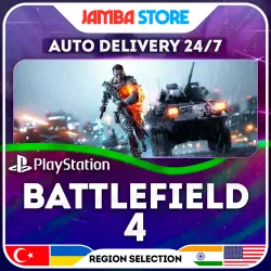 Battlefield 4 · PS4 · TR/UA/IN/US · AUTO 24/7
