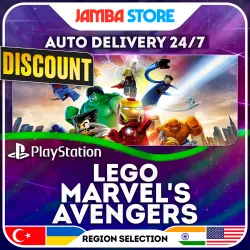 LEGO Marvel's Avengers · PS4 · TR/UA/IN/PL/US · AUTO 24/7 · DISCOUNT 27.08