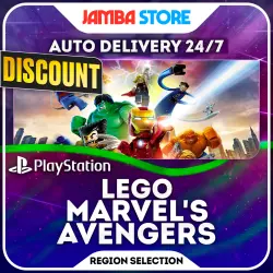 LEGO Marvel's Avengers · PS4 · TR/UA/IN/PL/US · AUTO 24/7 · DISCOUNT 08.10