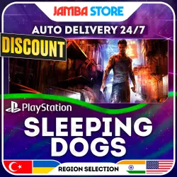 Sleeping Dogs · PS4 · TR/UA/IN/PL/US · AUTO 24/7 · DISCOUNT 27.08