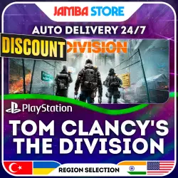 TOM CLANCY'S THE DIVISION · PS4 · TR/UA/IN/US · AUTO 24/7 · DISCOUNT 16.07