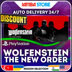 Wolfenstein: The New Order · PS4 · TR/UA/IN/US · AUTO 24/7 · DISCOUNT 13.08