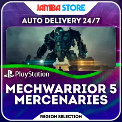 MechWarrior 5: Mercenaries · PS4/PS5 · TR/UA/IN/PL/US · AUTO 24/7