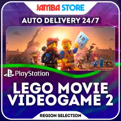 The LEGO Movie Videogame 2 · PS4 · Region Selection · AUTO 24/7