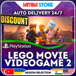 The LEGO Movie Videogame 2 · PS4 · TR/UA/PL/US · AUTO 24/7 · DISCOUNT 10.09
