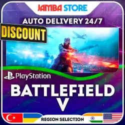 Battlefield 5 · PS4/PS5 · TR/UA/IN/US · AUTO 24/7 · DISCOUNT 13.08