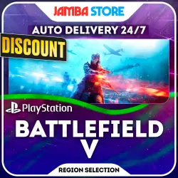 Battlefield 5 · PS4/PS5 · Region Selection · AUTO 24/7 · DISCOUNT 05.11