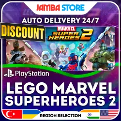 LEGO Marvel Superheroes 2 · PS4 · TR/UA/IN/PL/US · AUTO 24/7 · DISCOUNT 27.08