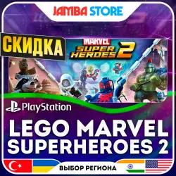 LEGO Marvel Superheroes 2 · PS4 · TR/UA/IN/US · СКИДКА ДО 02.07