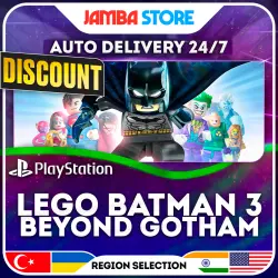 LEGO Batman 3: Beyond Gotham · PS4 · TR/UA/IN/PL/US · AUTO 24/7 · DISCOUNT 27.08