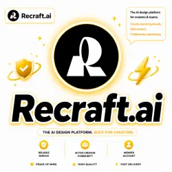 Recraft AI Basic (1000 credits) SUBSCRIPTION - 1 MONTH
