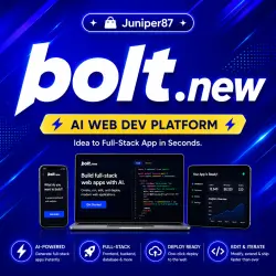 bolt new Pro （10 Million）subscription 1 month