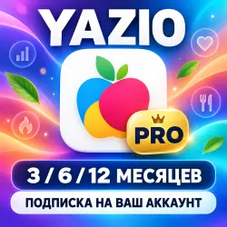 Yazio PRO 3/6/12 months Subscribe to your account