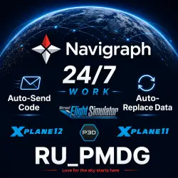 Navigraph for MSFS2020/24, X-Plane 11/12, P3D