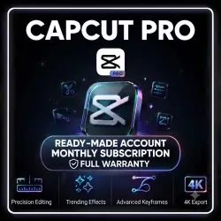 CapCut pro Personal Account-1 month