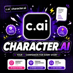 Character.ai+ PLUS | SUBSCRIBE To your account 1Month