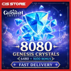 Genshin Impact 6480+1600 Crystals | Global | By logging into the account | X2 ON THE FIRST REPLENISH