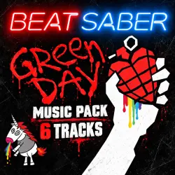 Green Day Music Pack Beat Saber DLC - Meta Quest 2/3/3s