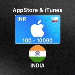 Подарочная карта Apple iTunes/AppStore [Индия] 100 - 10000 INR