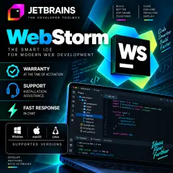 Webstorm JetBrains Key 14.12.2026/14.09.2027