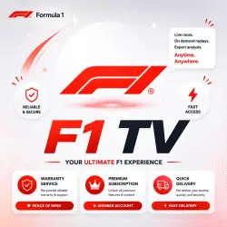 Формула 1 ( F1 TV - F1TV ) PRO/Premium подписка 1 месяц