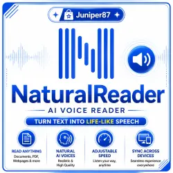 NaturalReader Plus Subscription 1Month Shared Account