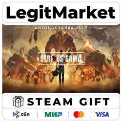 Serious Sam 4 Deluxe / Steam AUTO / RU+WORLD