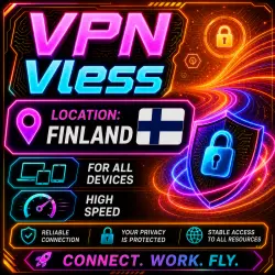 VLESS VPN (Finland) | Auto Delivery | Low Ping