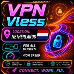 VLESS VPN (Netherlands) | Auto Delivery | Low Ping