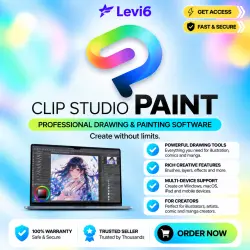 Clip Studio Paint Pro Official Subscription 1/12 Months