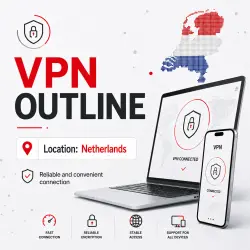 VPN Outline Netherlands | Auto Delivery | Unlimited