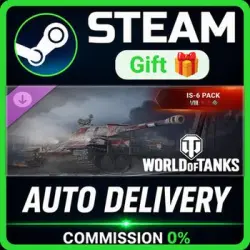 World of Tanks — IS-6 Pack (VIII Soviet Heavy Tank) Steam PC Gift AUTO DELIVERY DLC