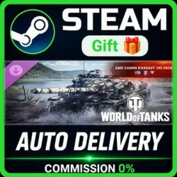 World of Tanks — AMX Canon d'assaut 105 Pack (VIII French Tank Destroyer) Steam PC